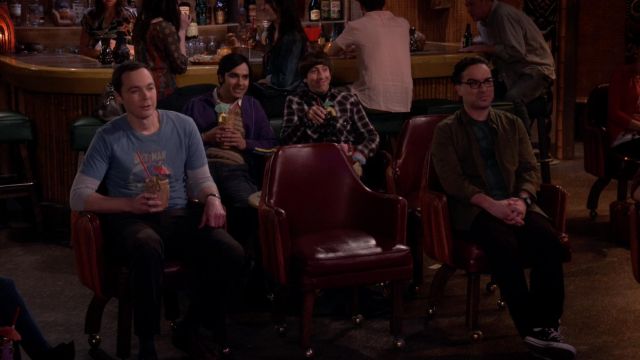 Sneakers Converse of Leonard Hofstadter (Johnny Galecki) The Big Bang Theory