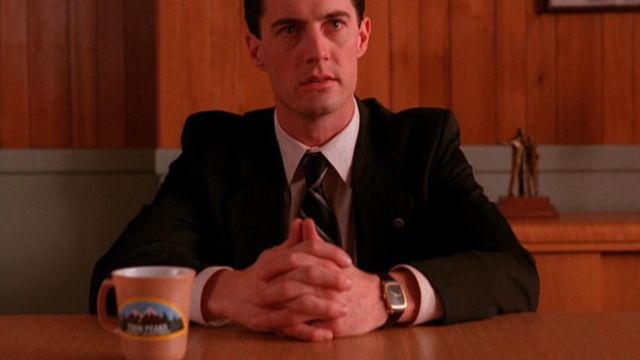 The Mug Agent Dale Cooper (Kyle MacLachlan) in Twin Peaks