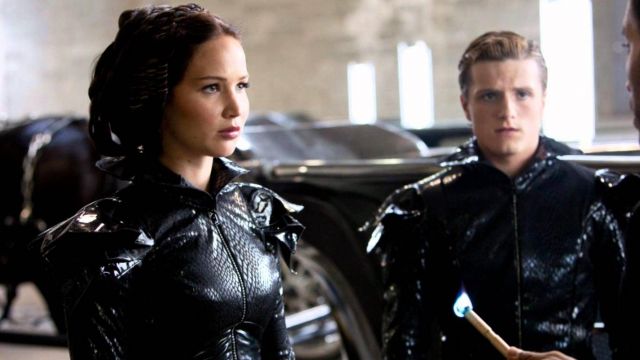 Le costume de parade noir de Katniss Everdeen (Jennifer Lawrence) dans Hunger Games