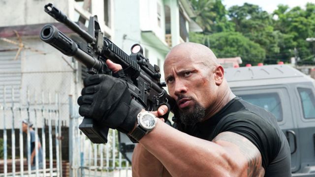 The Panerai watch of Hobbs (Dwayne Johnson) in Fast & the Furious 5