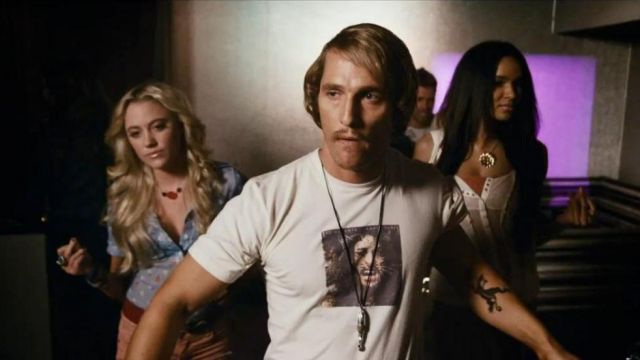The t-shirt "Ted Nugent & The Amboy Dukes" of Matthew McConaughey in Dazed and Confused