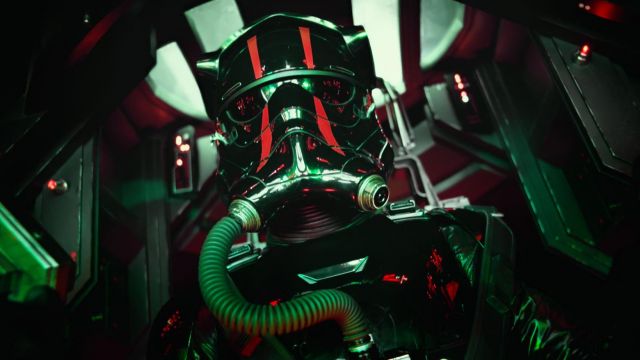 Le casque de pilote TIE Fighter dans Star Wars, Épisode VII : Le Réveil de la Force