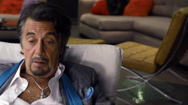The chair, Danny Collins (Al Pacino) in Imagine