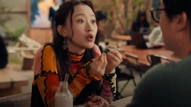 Asai Hot Wok Turtleneck worn by Yuri (Gia Kim) as seen in XO, Kitty (S02E05)