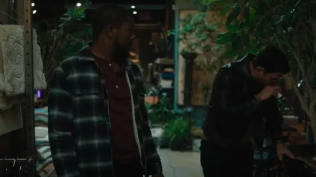 Veste chemise AllSsaints Marley portée par Ray Cannon (Edwin Hodge) vue dans FBI : Most Wanted (S06E07)