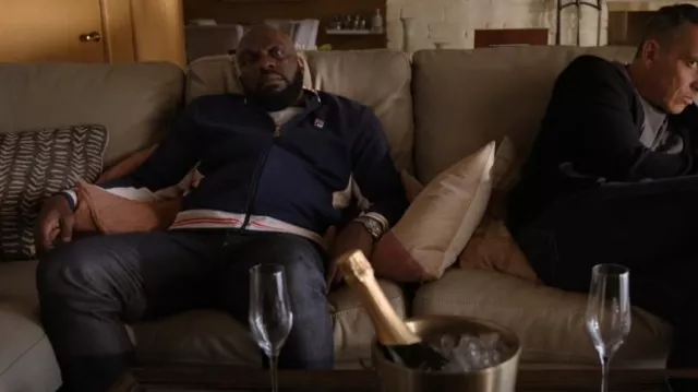 Fila Settanta Jacket worn by Ray (Omar J. Dorsey) as seen in Bookie (S02E06)