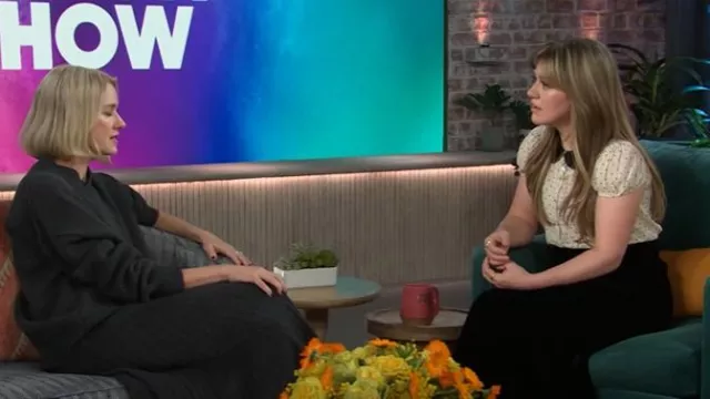 Attersee The Julian Sweater worn by Naomi Watts as seen in The Kelly Clarkson Show on January 24, 2025