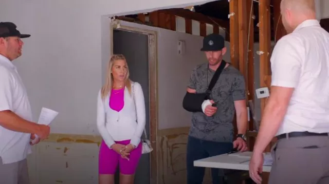 Chaqueta Lululemon Define Nulu usada por Heather Rae Young como se ve en The Flipping El Moussas (S02E06)