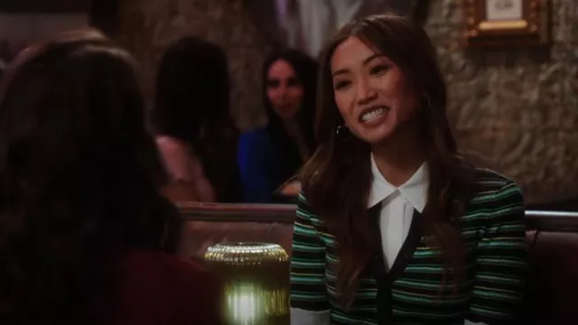 A.L.C. Fisher Top worn by Caitlin Baker (Brenda Song) as seen in Shifting Gears (S01E02)