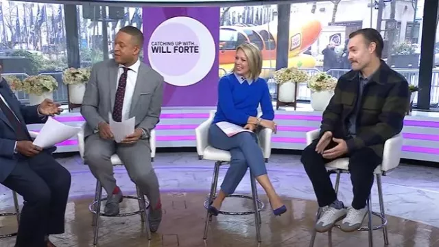 Vince Oasis Sneaker worn by Will Forte as seen in Today on February 3, 2025