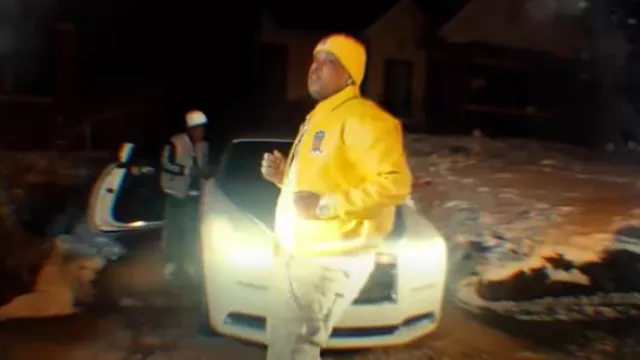 Avirex Yellow 'Icon' Beanie worn by Finesse2tymes in Finesse2Tymes - I Was Cappin [Official Music Video]