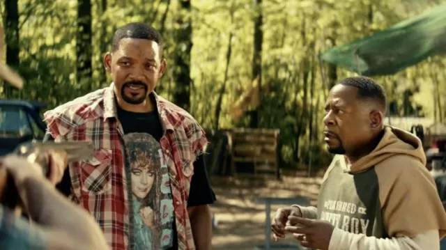 Bad Boys: Ride or Die outfits: t-shirt worn by Will Smith as Mike Lowrey