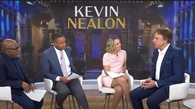 Lingua Franca Custom Short Sleeve worn by Dylan Dreyer as seen in Today on February 14, 2025