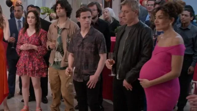 PacSun Floral Embroidered Cotton Jacket worn by Miguel Diaz (Xolo Maridueña) as seen in Cobra Kai (S06E11)