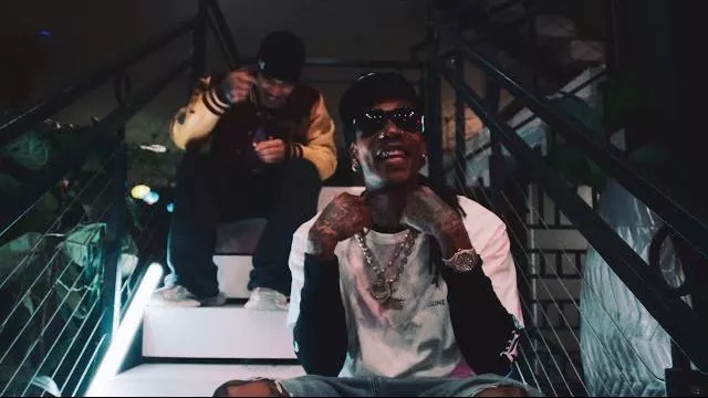 Chrome Hearts Black & Silver Dagger 'Box Officer' Sunglasses worn by Wiz Khalifa in Wiz Khalifa, Plaqueboy Max - Again [Official Music Video]