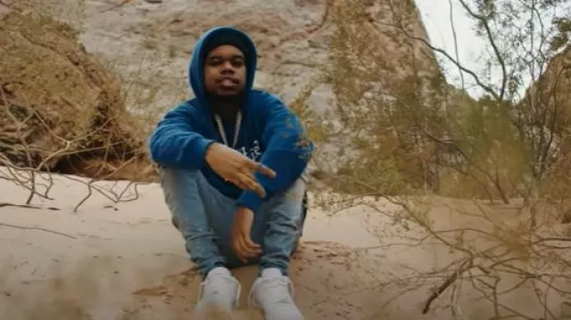 Nike Air Force 1 Low White Usado Por Lil Poppa En Lil Poppa Forever