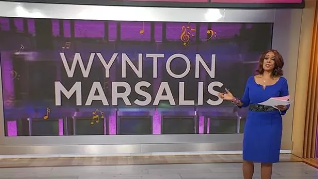 Carmen Marc Valvo Dress worn by Gayle King as seen in CBS Mornings on  February 27, 2025