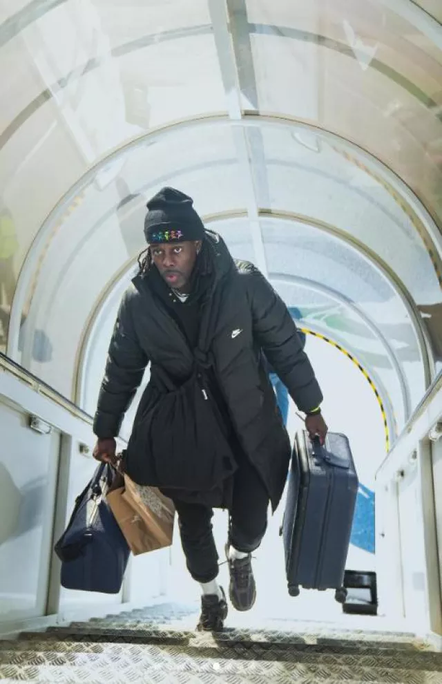 Thisisneverthat Grateful Dead Black Dancing Bears Beanie worn by Jrue Holiday on the Instagram account @celtics