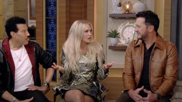 John Varvatos Barrow Jacket worn by Luke Bryan as seen in LIVE with Kelly and Mark on March 5, 2025