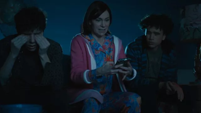Pijama Johnny Was Carly usado por Elsbeth Tascioni (Carrie Preston) como se ve en Elsbeth (T02E14)