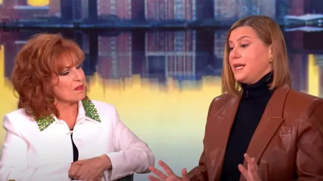 Veronica Beard Imogen Crystal-Embellished Jacket worn by Joy Behar as seen in The View on March 11, 2025
