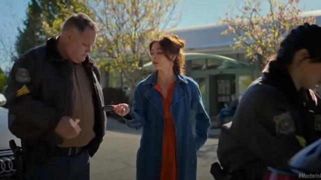 Mini robe Anthropologie Somerset portée par Cassandra Lee (Kristin Kreuk) comme on le voit dans Meurtre dans une petite ville (S01E08)