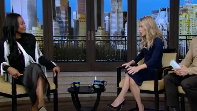 Roland Mouret Rayner Dress worn by Kelly Ripa as seen in LIVE with Kelly and Mark on March 12, 2025