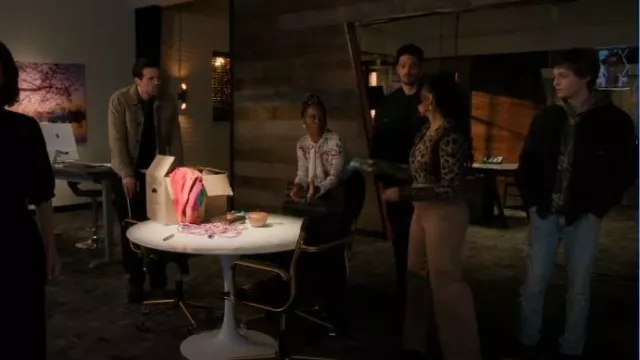 Chemise en jean Vans Dtevens portée par Jamie (Parker Queenan) comme on le voit dans Found (S02E15)