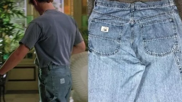 Vaquero de hombre Lee Legendary Workwear Loose Fit Carpenter usado por Leo Wyatt (Brian Krause) en Charmed (S01E08)