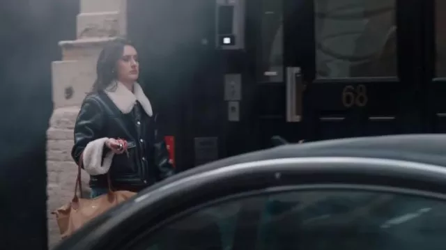 Rails Imani Faux Shearling Jacket worn by Rose Gregory (Jackie McCarthy) as seen in Law & Order (S24E15)