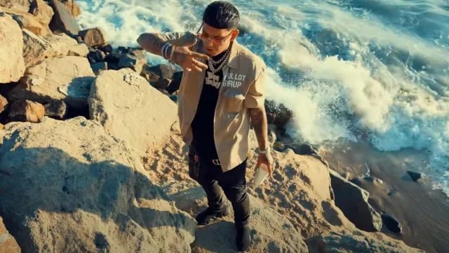 Balenciaga Black 'Speed 2.0' Sneakers worn by DeeBaby in DeeBaby - Ting Ting ( Official Music Video )