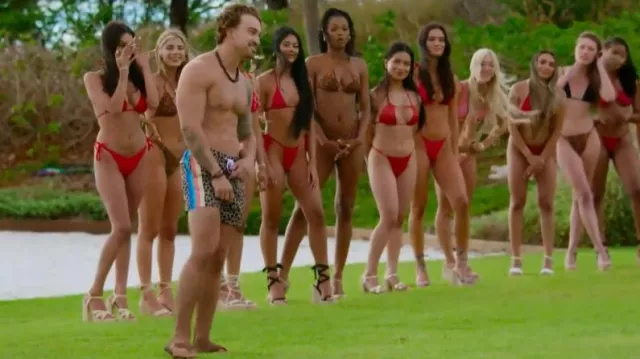 Duvin Design Cheetah Shorts worn by Max Collier as seen in Temptation Island(S06E01)
