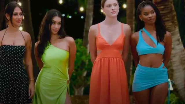PQSwim Tinsley Robe portée par Olivia Rae vue dans L’île de la tentation (S06E07)