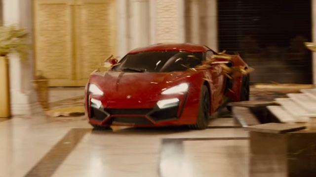 The W Motors Lykan Hypersport of Dominic Toretto in Fast & Furious 7