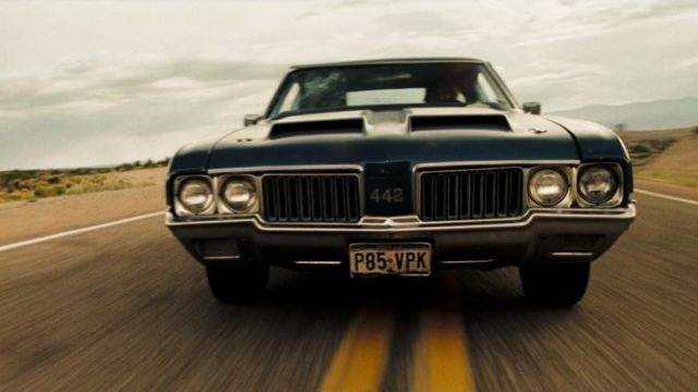 The Oldsmobile 442 of Zachary Knighton in The Hitcher