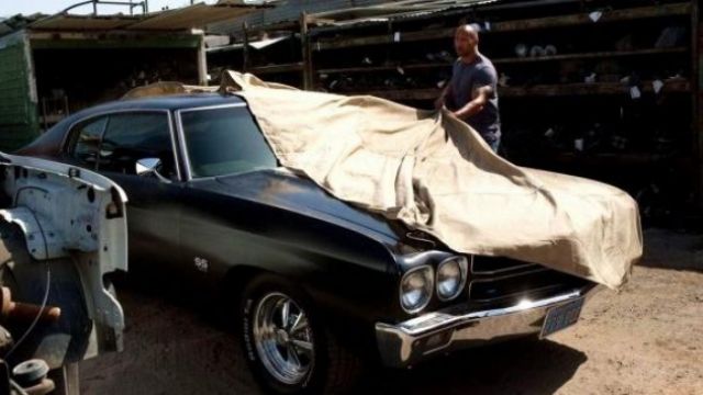 The 1971 Chevrolet Chevelle  of Dwayne Johnson in Faster