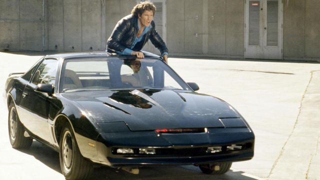 The Pontiac Trans Am of David Hasselhoff in Knight Rider