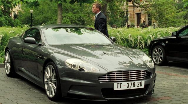 The Aston Martin DBS of James Bond in Casino Royale