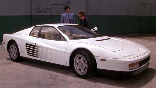 The Ferrari Testarossa of Sonny Crockett in Miami Vice