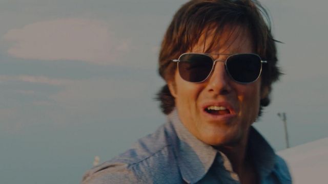 Sunglasses Ao Eyewear Of Barry Seal Tom Cruise In American Made Barry Seal American Traffic Spotern