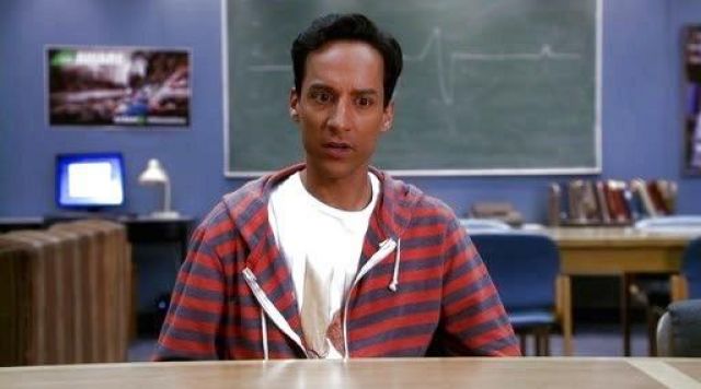 Hooded jacket THREADS FOR THOUGHT Abed Nadir in Community S5E12