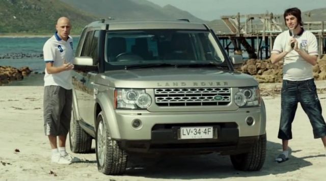 The Land Rover discovery of the Agent Sebastian Grimsby (Mark Strong) in The Brothers Grimsby