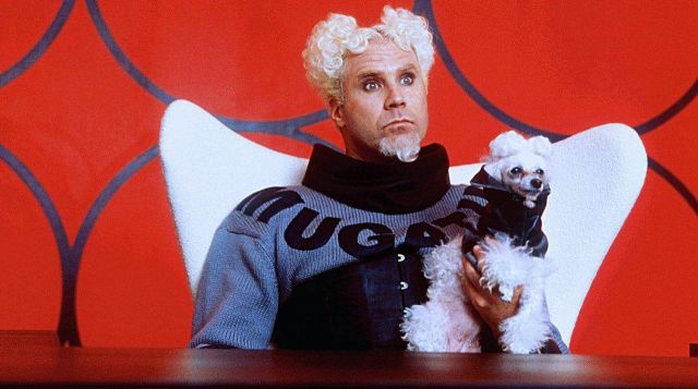 The armchair "Egg" of Jacobin Mugatu (Will Ferrel) in Zoolander