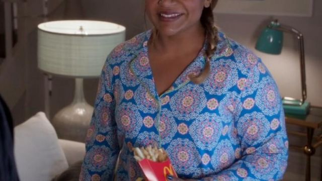 The fried Mac Donald Dr. Mindy Lahiri in The Mindy Project