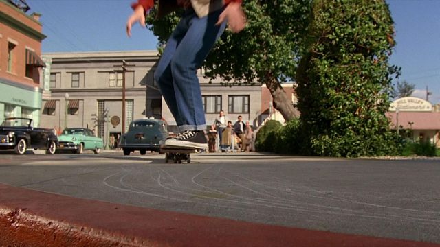 Shoes Converse black Marty McFly (Michael J. Fox) in Back to the Future