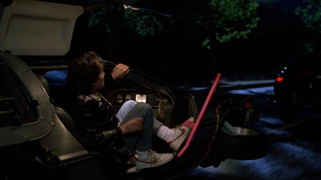 gene Aditivo Produce Sneakers Nike Bruin leather 80s Marty McFly (Michael J. Fox) in Back to the  Future II | Spotern