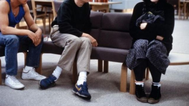 The blue Shoes of Brian Johnson in Breakfast Club | Spotern