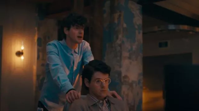 Levi's Sunset One Pocket Button-Up Shirt worn by Dr. Stephens Croft (Peter Mark Kendall) as seen in Watson (S01E01)
