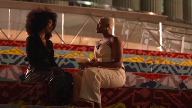 Cult Gaia Wynn Pant worn by Daphne (Jerrie Johnson) as seen in Survival of the Thickest (S02E03)