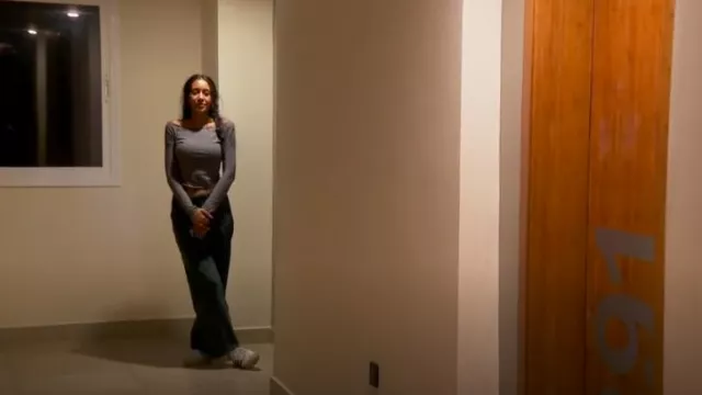Adidas Sambae Sneakers worn by Litia Garr as seen in The Bachelor (S29E09)
